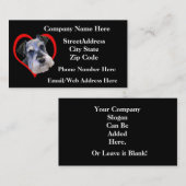 Steekproef voor onderdompeling 8 visitekaartje (Voorkant / Achterkant)