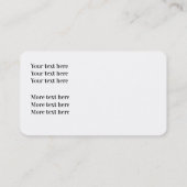 Steekproef Winski-blades Visitekaartje (Achterkant)