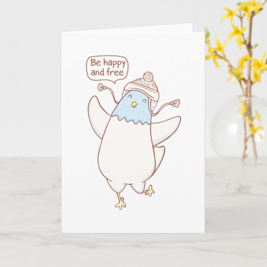 Steekproefduif Kaart (Gele Bloem)