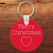 Steekproefkruis voor kerst sleutelhanger (Voorkant)