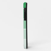 Steekproeven met heldere groene verf Case-Mate iPhone case (Achterkant/links)