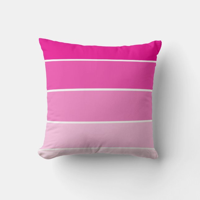 Steekproeven met roze verf kussen (Voorkant)