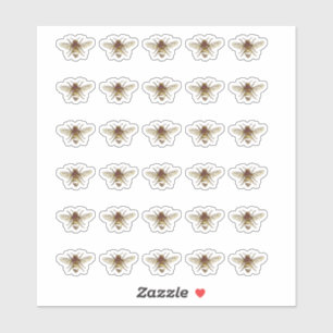 Steekproeven van de imker van Honeybee Sticker