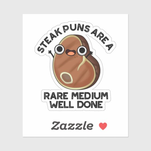 Steekpuns zijn een zeldzaam medium, goed geklaard  sticker (Vel)