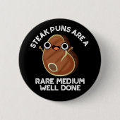 Steekpuns zijn een zeldzaam middelgoed doordachte  ronde button 5,7 cm (Voorkant)