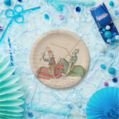 steekridders papieren bordje (Feest)