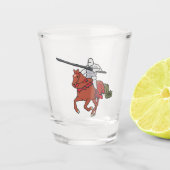 Steekspel Ridder Shot Glas (Voorkant)