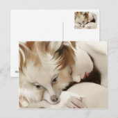 steekt een voxgirl op briefkaart (Voorkant / Achterkant)