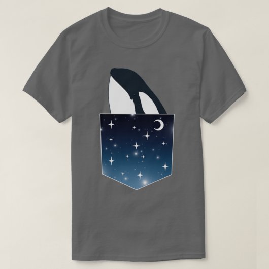 steekzak voor walvis t-shirt (Design voorkant)