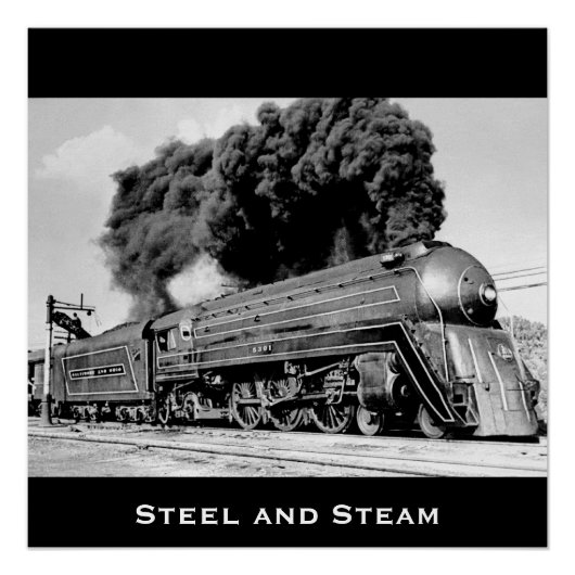 Steel and Steam - Customizable for Year Calendar Perfect Poster (Voorkant)