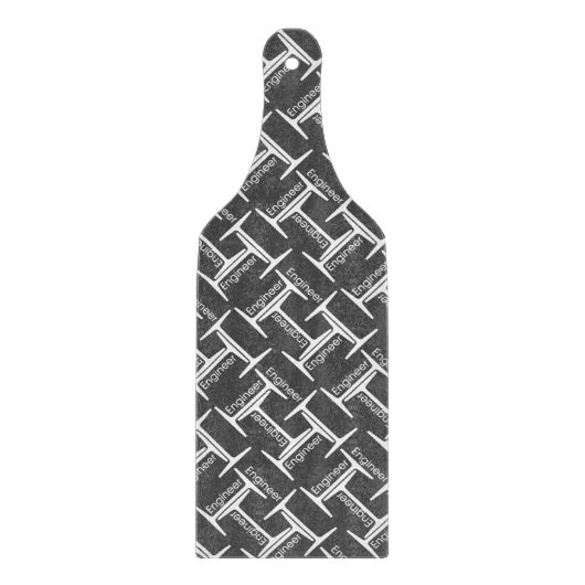 Steel Beam Engineer Pattern Snijplank (Voorkant)