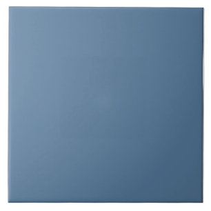 Steel Blue Keramische Tegel. Tegeltje