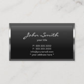 Steel Border Agile Hummingbird Visitekaartje (Achterkant)