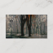 Steel Crow Art Grunge Visitekaartje (Achterkant)