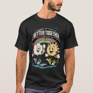 Steel de glans Raven Schedel Gotisch T-shirt