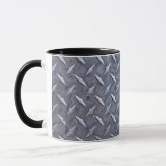 Steel Diamond Bord Pattern Mok