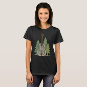 Steel Dobro Forest – Rustic Music Lover Art T-shirt (Voorkant volledig)