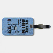 Steel Drum, Brain Freeze Bagagelabel (Achterkant horizontaal)