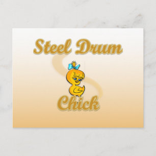 Steel Drum Chick Briefkaart