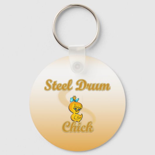 Steel Drum Chick Sleutelhanger (Voorkant)