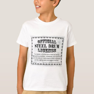 Steel Drum-licentie T-shirt