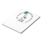 Steel Drum - World revolt rond Notitieblok (Linkerzijde)