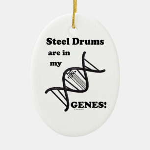 Steel Drums in mijn genen Keramisch Ornament