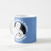 Steel Fabrication and Welding Business. Koffiemok (Voorkant links)