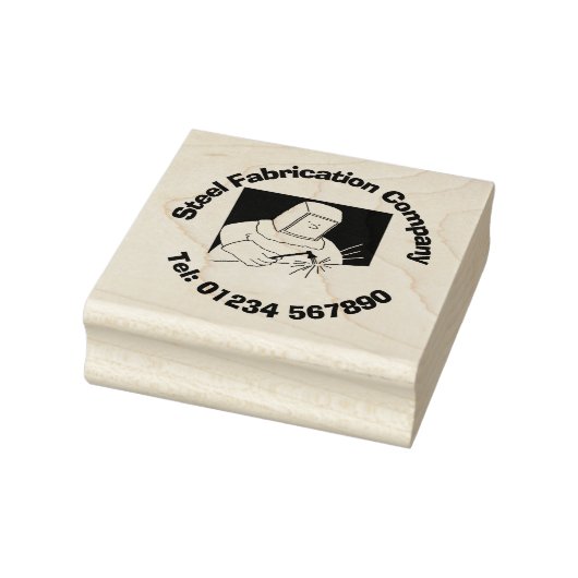 Steel Fabrication and Welding Business. Rubberstempel (Stempel)