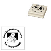 Steel Fabrication and Welding Business. Rubberstempel (Gestempeld)