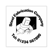 Steel Fabrication and Welding Business. Rubberstempel (Afrduk)