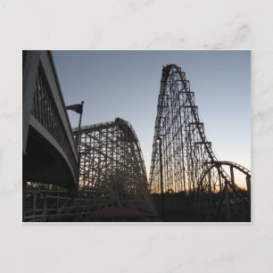 Steel Force and Thunderhawk Dorney Park Briefkaart