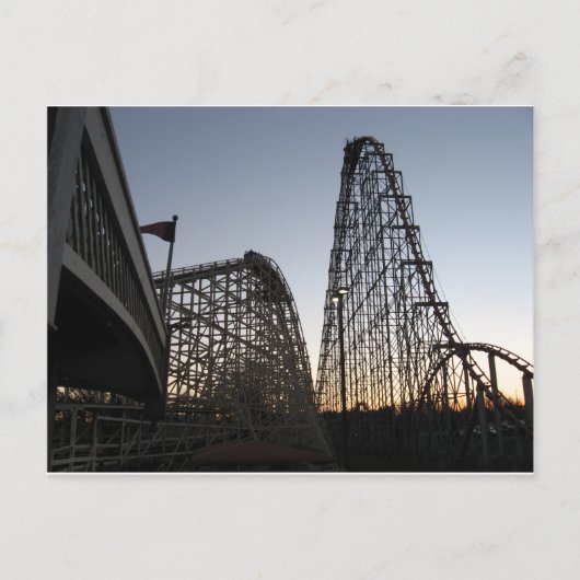 Steel Force and Thunderhawk Dorney Park Briefkaart (Voorkant)