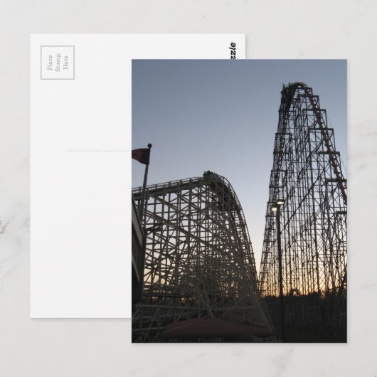 Steel Force and Thunderhawk Dorney Park Briefkaart (Voorkant / Achterkant)