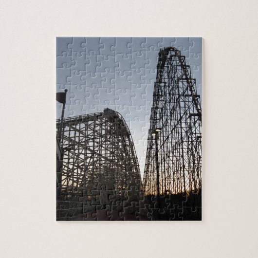 Steel Force and Thunderhawk Dorney Park Legpuzzel (Verticaal)