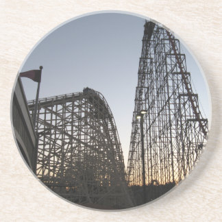 Steel Force and Thunderhawk Dorney Park Zandsteen Onderzetter