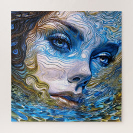 "Steel Gaze" - Vrouwen in het water Legpuzzel
