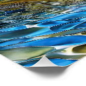 "Steel Gaze" - Vrouwen in het water Perfect Poster (Hoek)