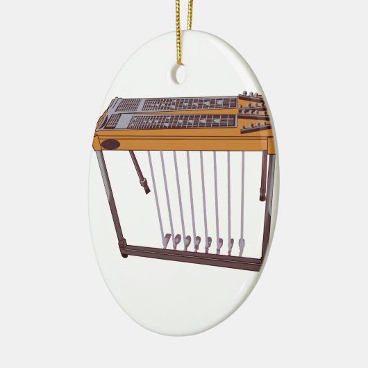 Steel Guitar Keramisch Ornament (Links)