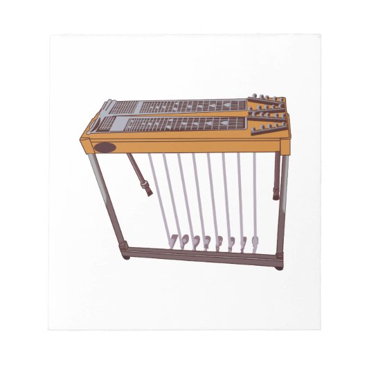 Steel Guitar Notitieblok (Voorkant)