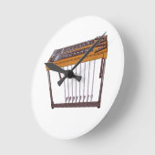 Steel Guitar Ronde Klok (Hoek)