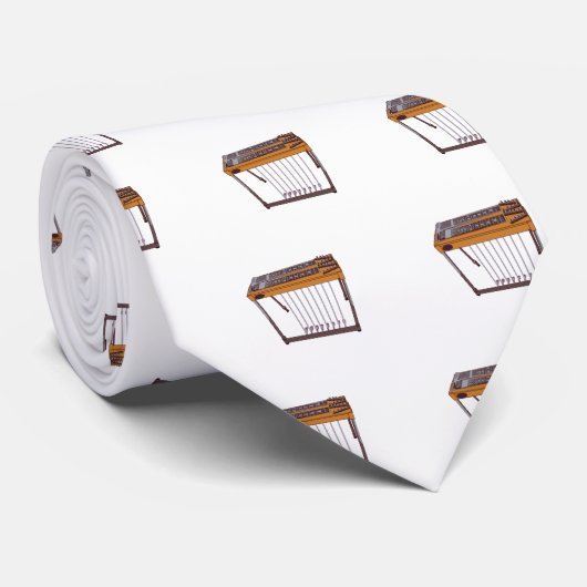 Steel Guitar Stropdas (Opgerold)