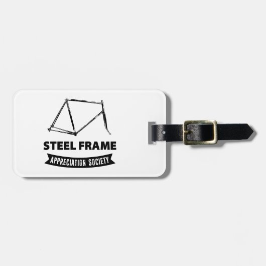 Steel Lijst Bike Appreciation Society Bagagelabel (Voorkant horizontaal)