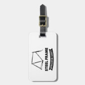 Steel Lijst Bike Appreciation Society Bagagelabel (Voorkant verticaal)