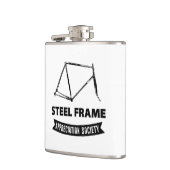 Steel Lijst Bike Appreciation Society Heupfles (Links)