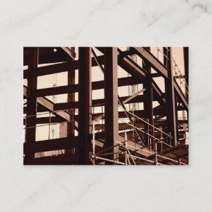 Steel Lijst Construction, Mini Photo Visitekaartje