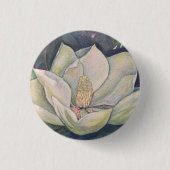 Steel Magnolia Ronde Button 3,2 Cm (Voorkant)