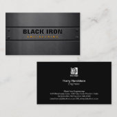 Steel Metal Bord TextureEngineering Visitekaartje (Voorkant / Achterkant)