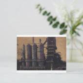 STEEL MILL U.S.A. BRIEFKAART (Staand voorkant)