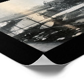 Steel Mills Gary in Foto 1912 Poster (Hoek)